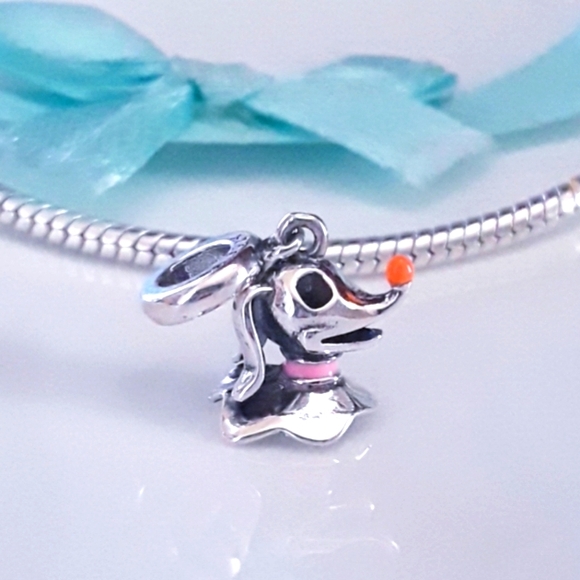 Nightmare Before Christmas Zero ghost dog charm S925 Sterling Pandora compatible - Picture 2 of 10